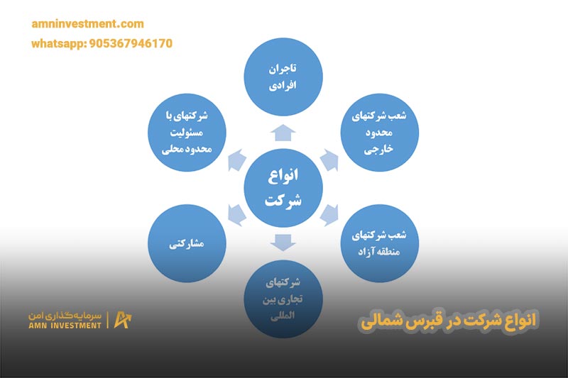 انواع شرکت در قبرس شمالی انواع شرکت در قبرس شمالی